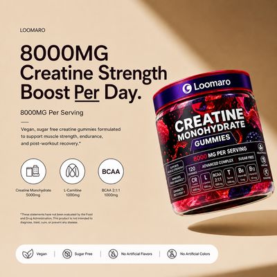 Loomaro Creatine Gummies